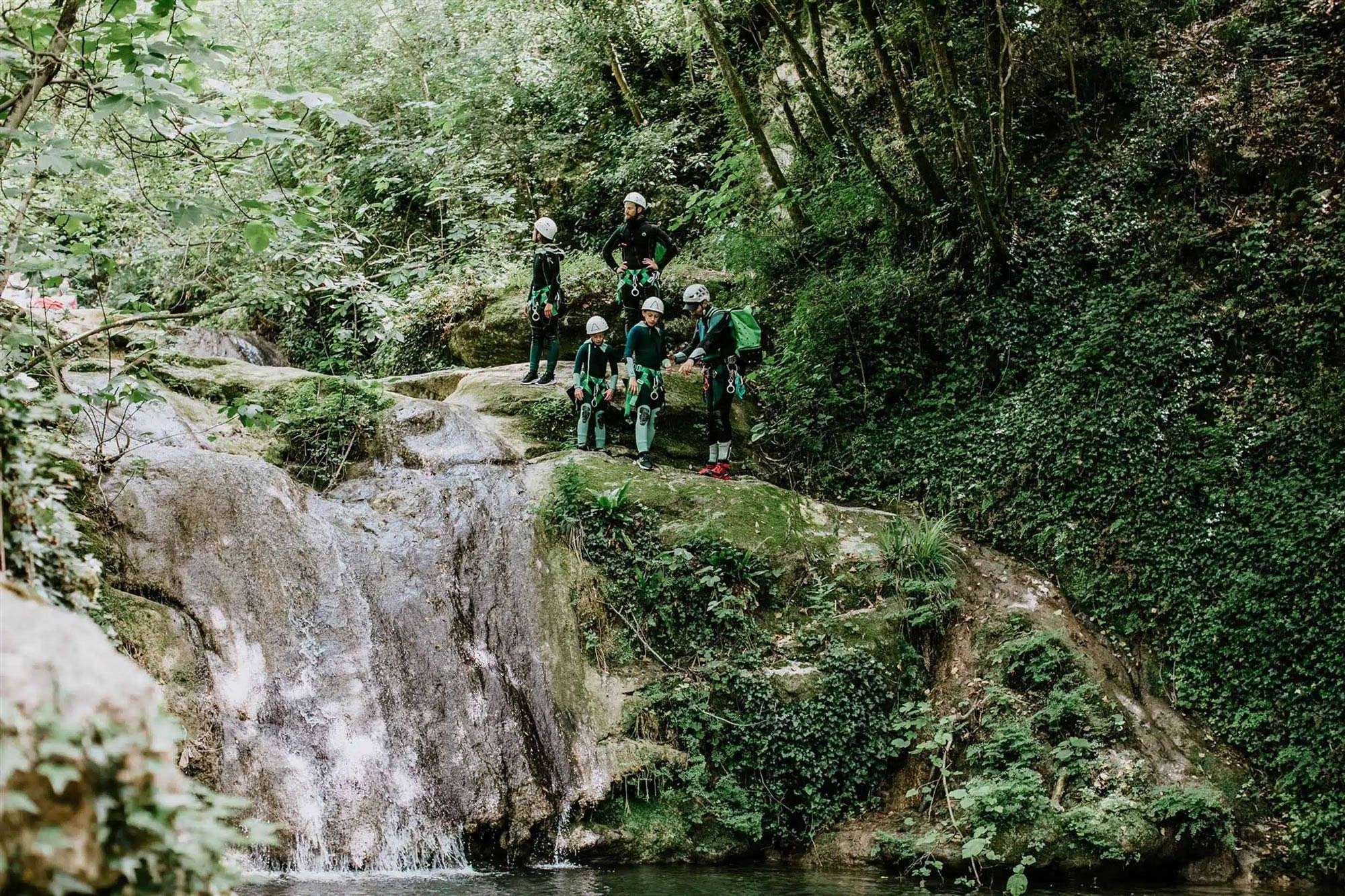 canyoning italia toscana liguria